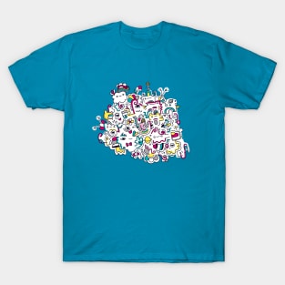Happy cloud doodle T-Shirt